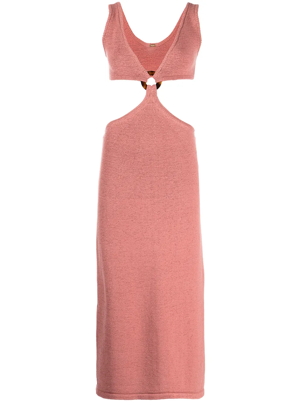 

Cult Gaia Bank cut-out midi dress - Pink