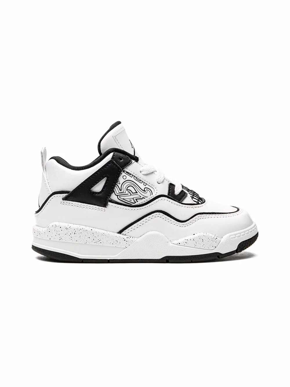 Jordan Kids Air Jordan 4 Retro "DIY" sneakers White