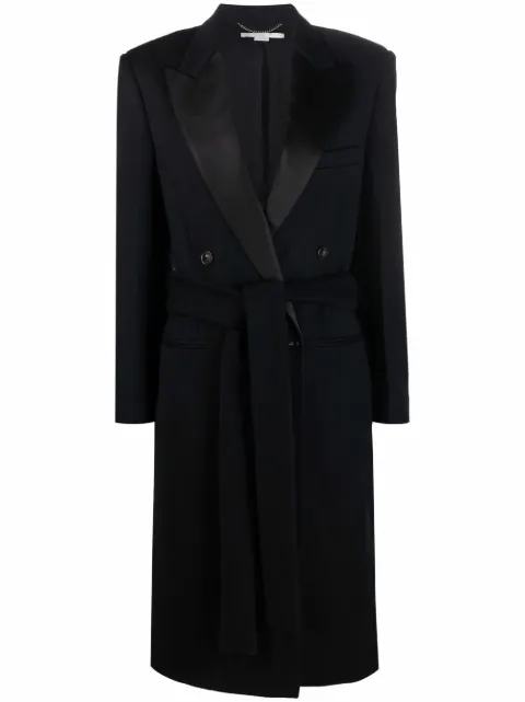 Stella McCartney double-breasted belted coat