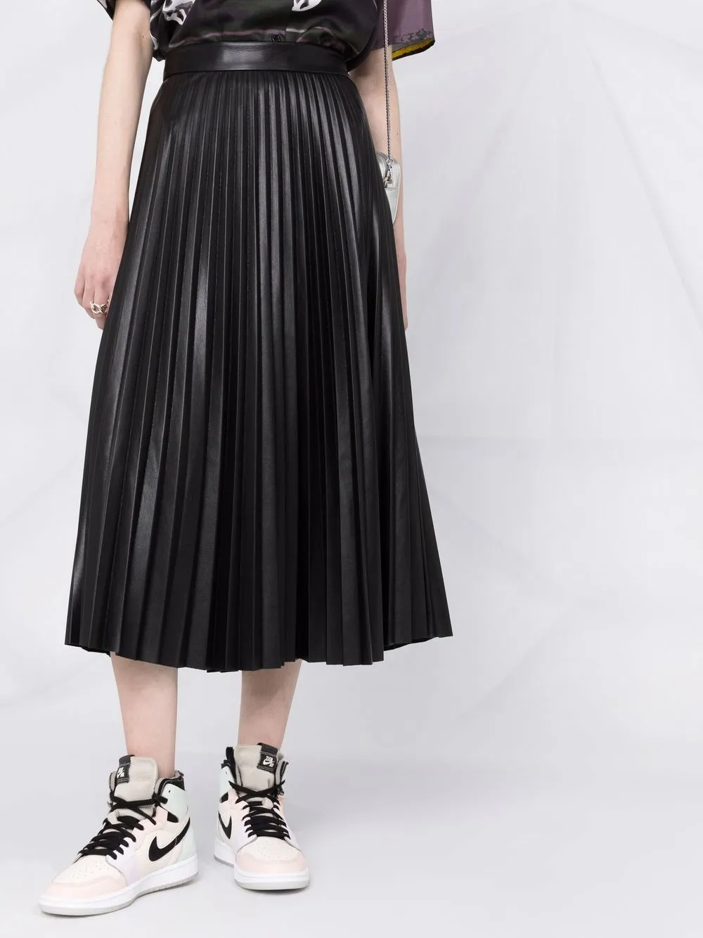 фото Boss плиссированная юбка миди