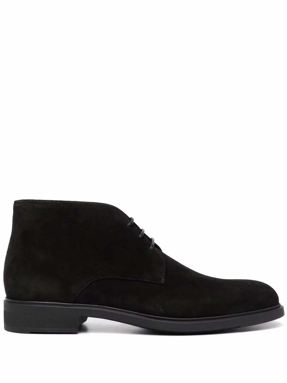 

BOSS suede ankle boots - Black