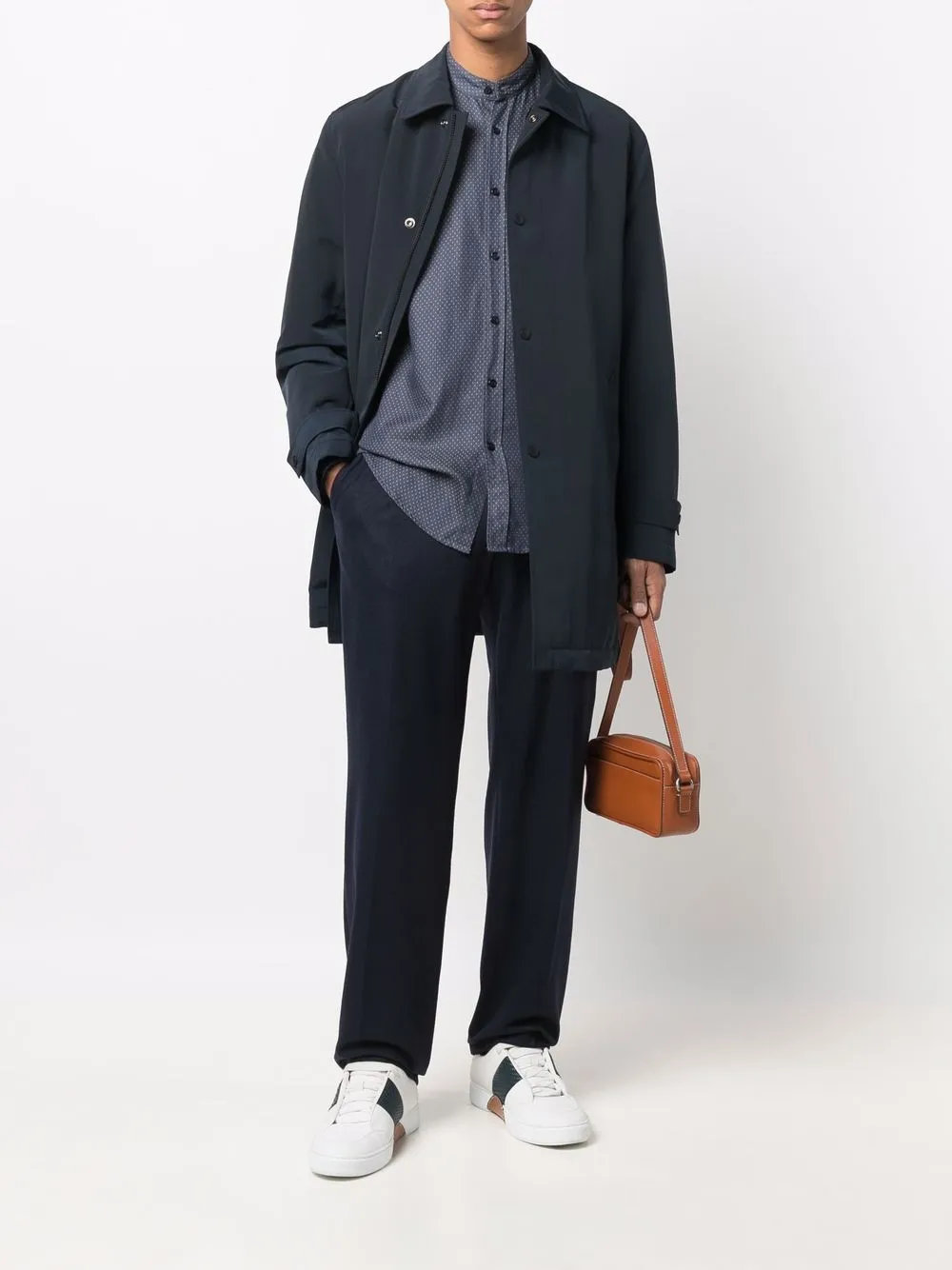 BOSS Straight trainingsbroek - Blauw
