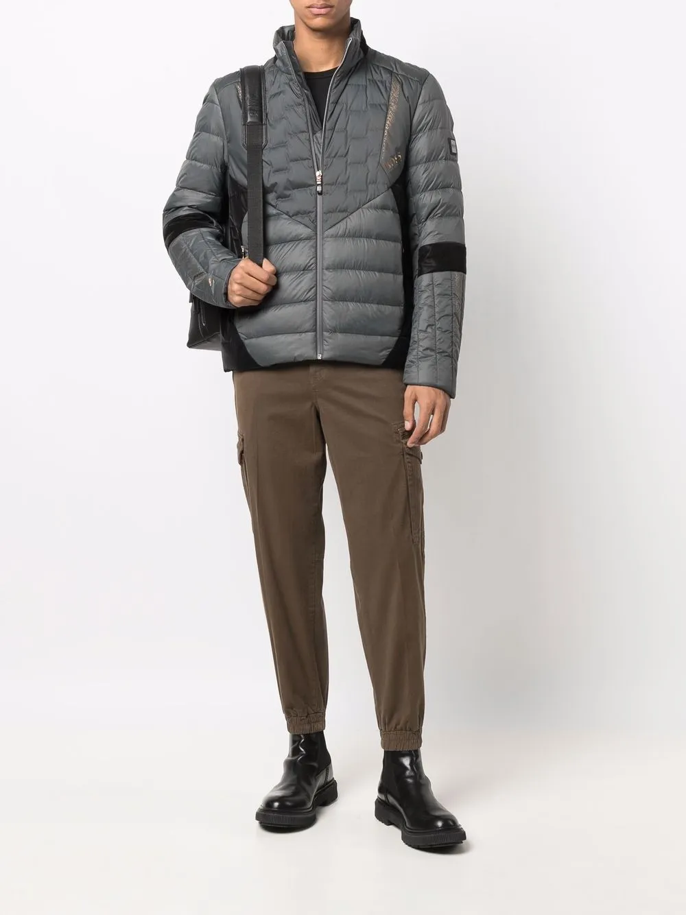 фото Boss брюки карго свободного кроя