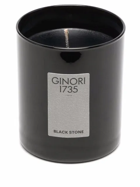 GINORI 1735 Black Stone 香薰蜡烛
