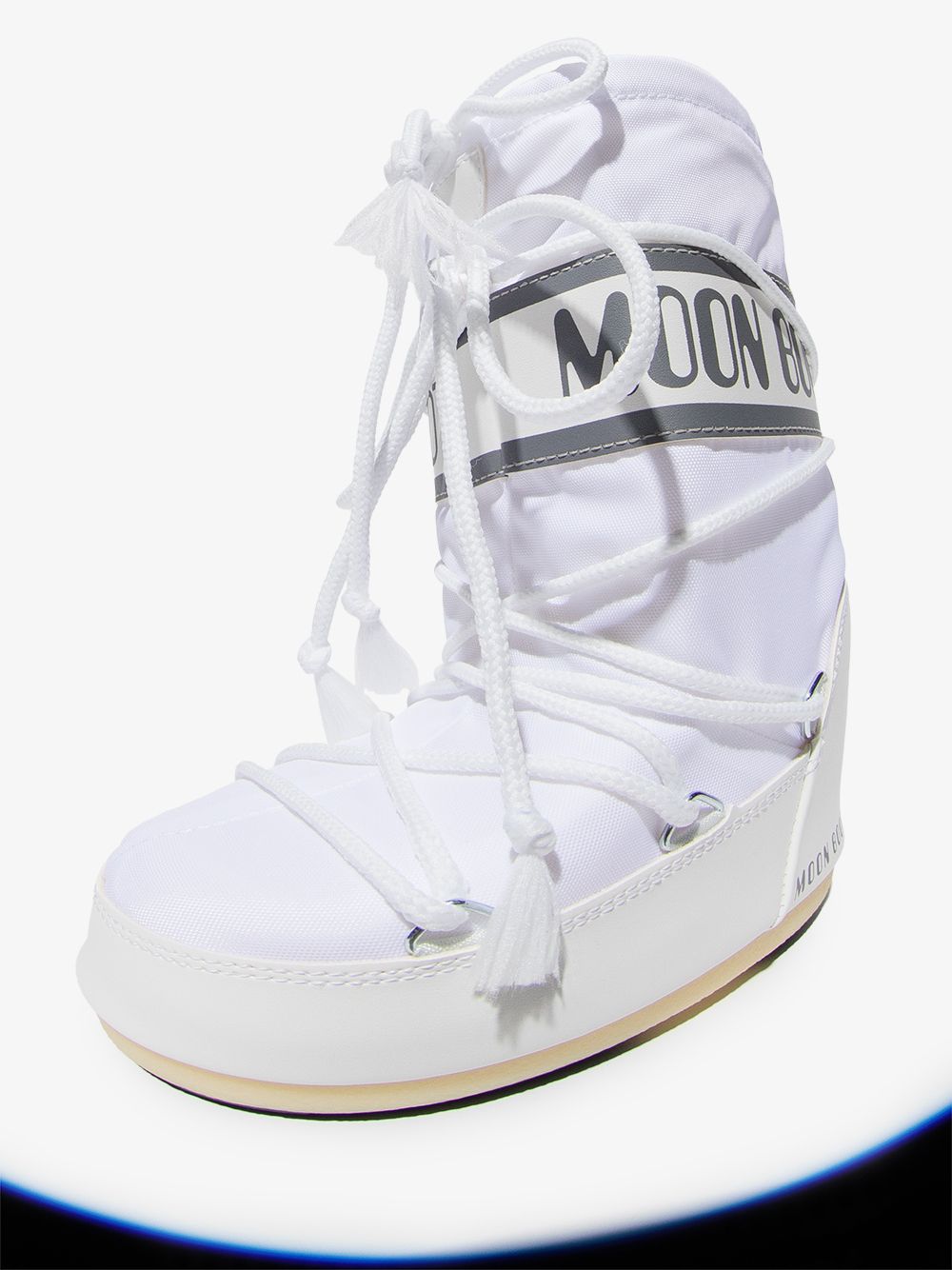 фото Moon boot kids дутые сапоги icon на шнуровке