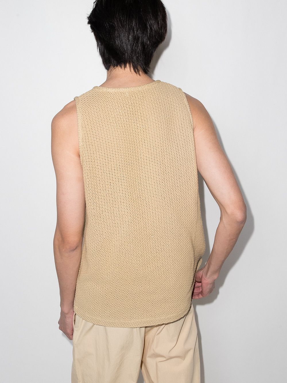 фото Commas waffle-knit tank top