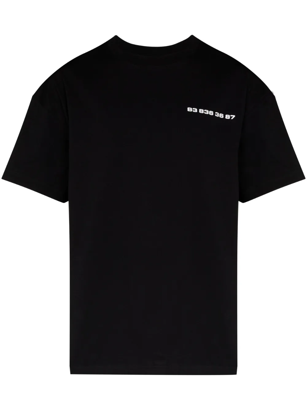 

VETEMENTS playera con código de barras estampado - Negro