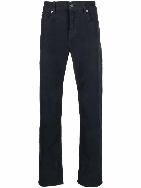 7 For All Mankind mid-rise straight jeans