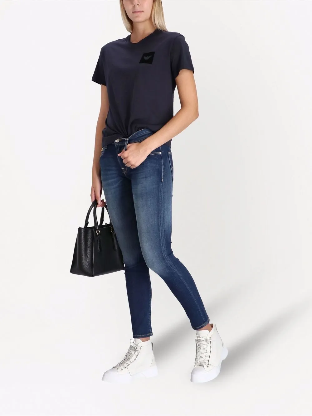 фото Emporio armani футболка с логотипом