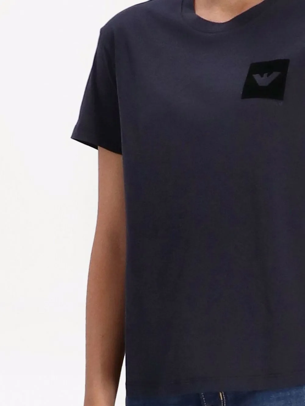 фото Emporio armani футболка с логотипом