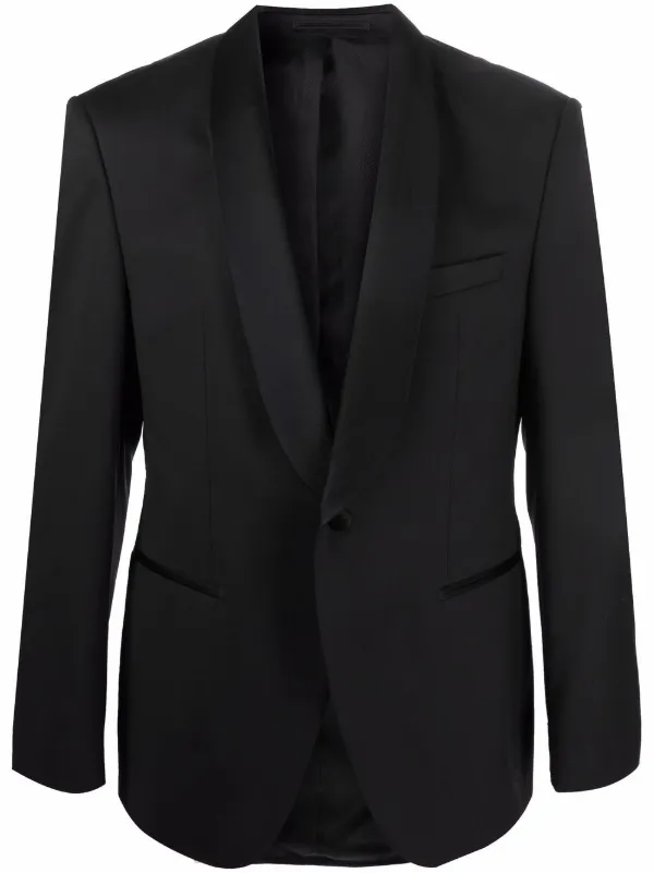 single breasted dinner jacket