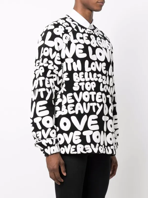 dsquared2 80's pop art sweatshirt