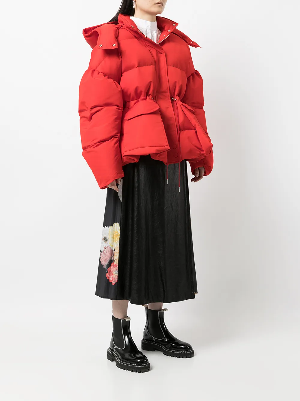 фото Alexander mcqueen пуховик оверсайз