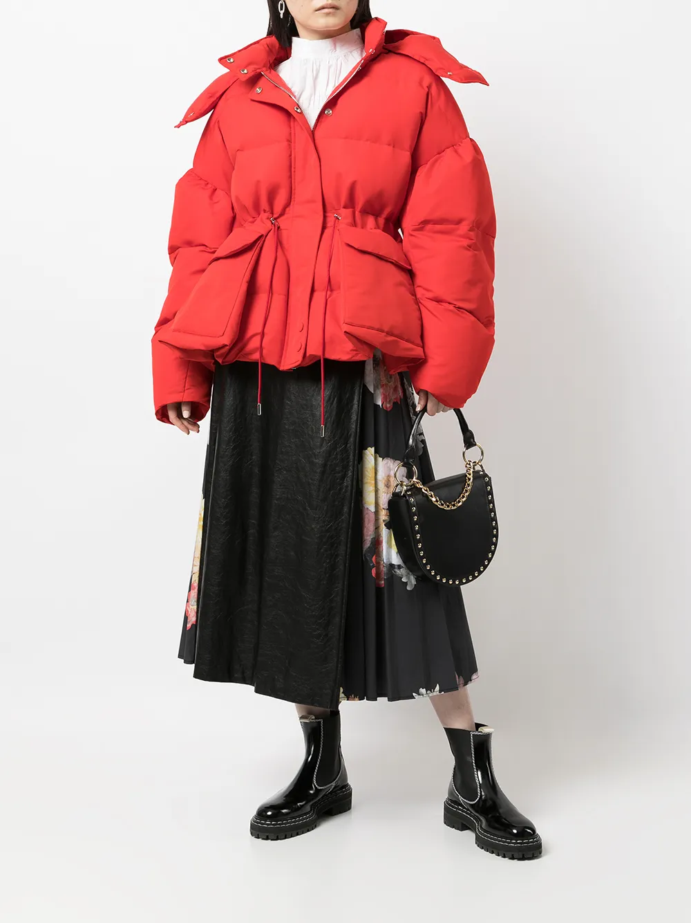 фото Alexander mcqueen пуховик оверсайз