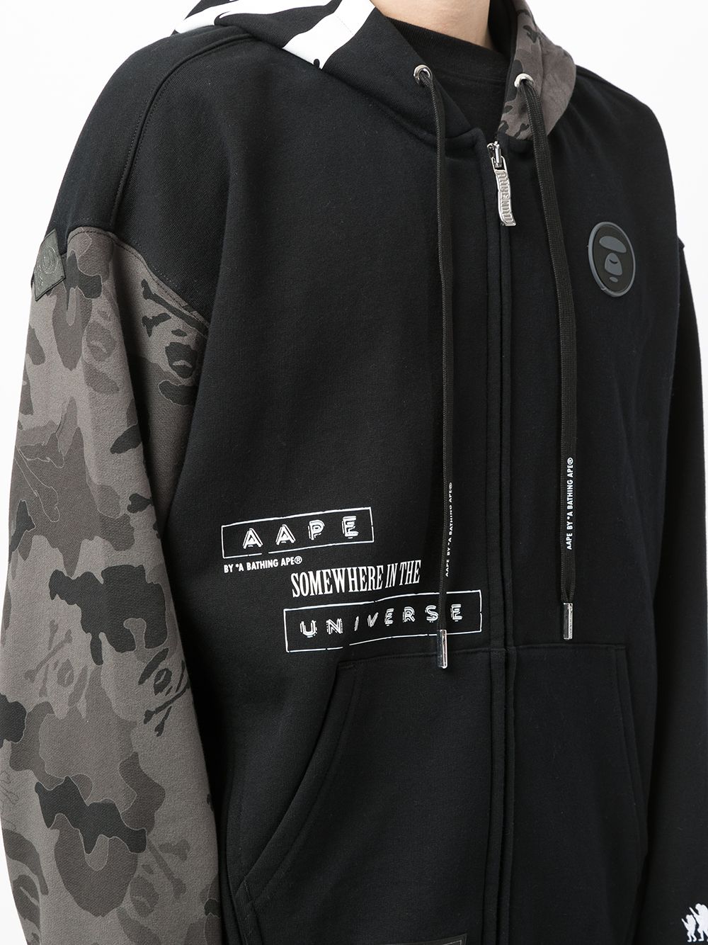 фото Aape by *a bathing ape® худи на молнии