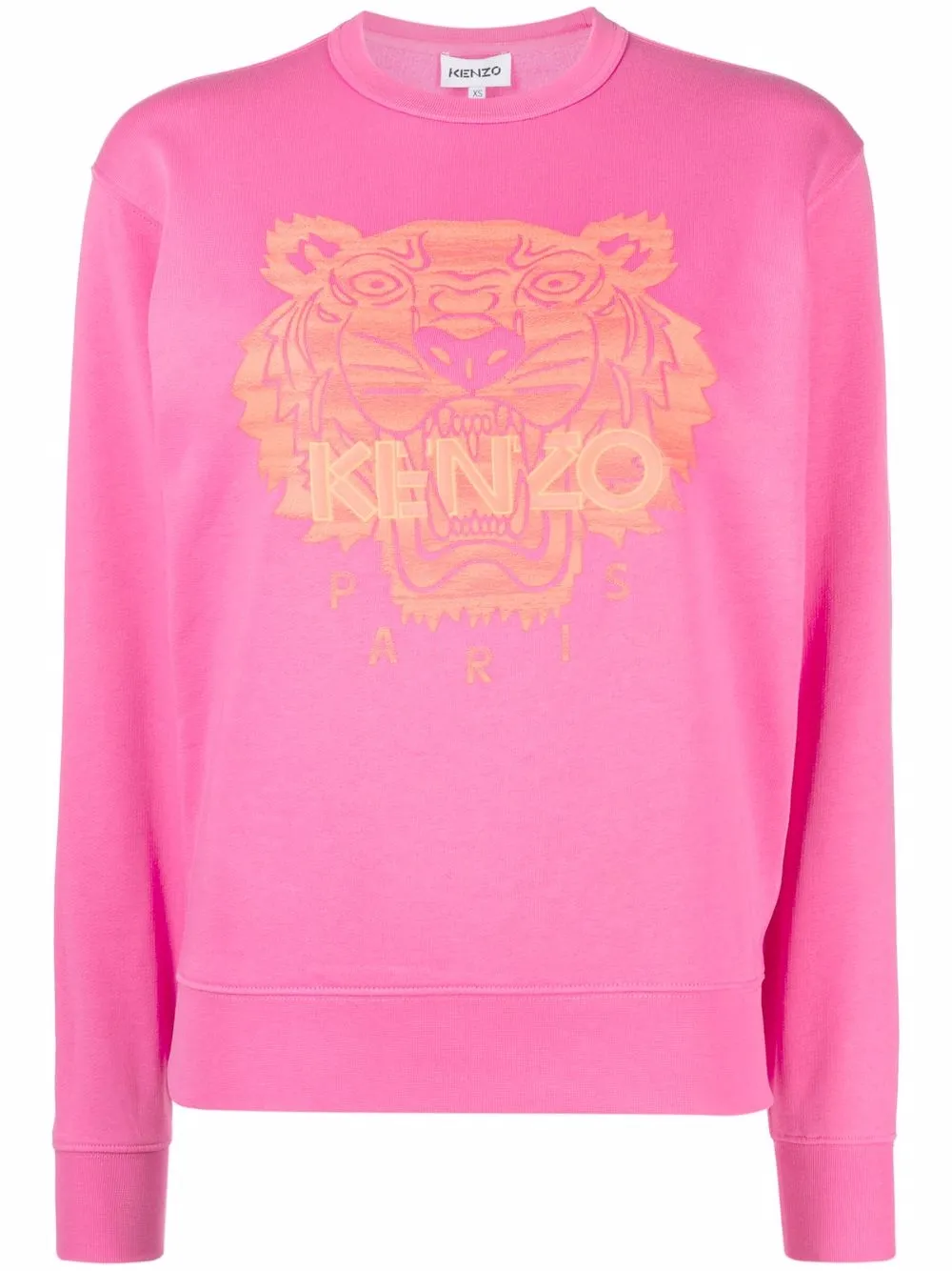 Kenzo Tiger embroidered Sweatshirt Farfetch