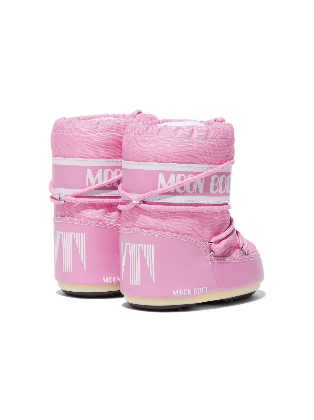 Shop Moon Boot Icon Mini Snow Boots In Pink