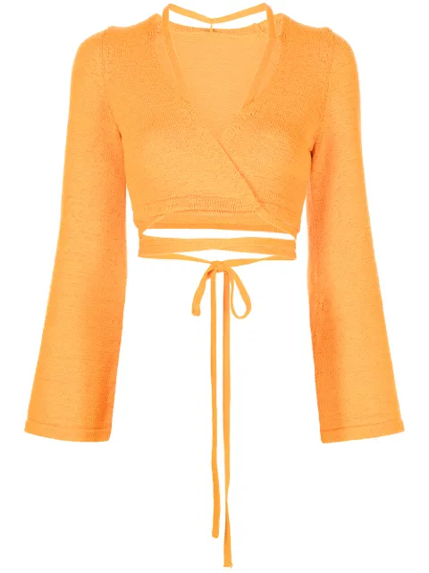 Cult Gaia Heather crop top