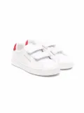 Palm Angels Kids logo-print touch-strap sneakers - White