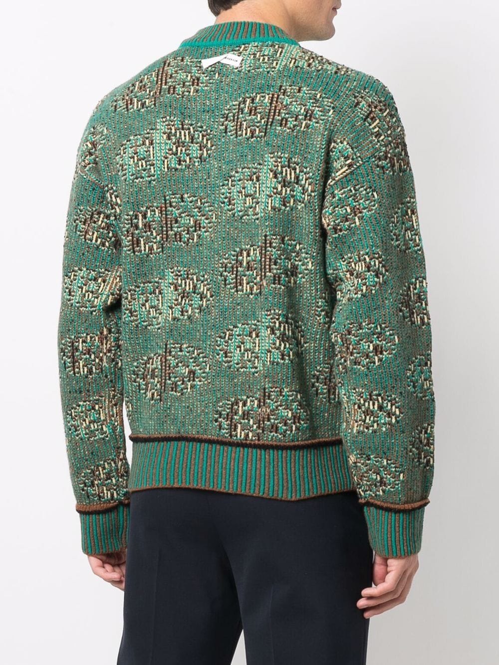 Ader Error Kaplan abstract-pattern Intarsia Jumper - Farfetch