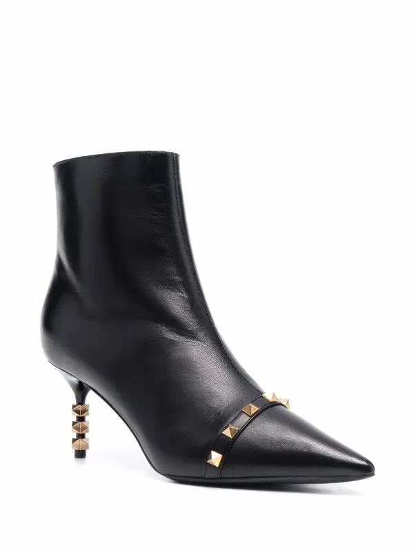 rockstud ankle boots