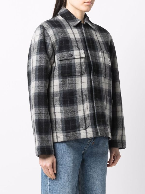 carhartt checkered jacket