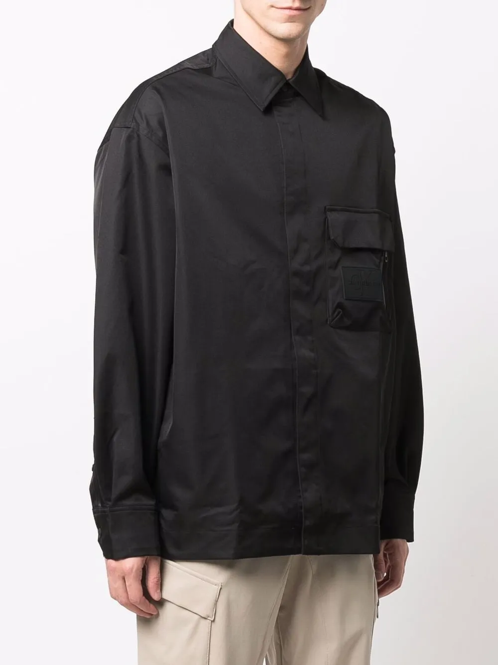 Calvin Klein Jeans Oversized Fit Shirt Jacket - Farfetch