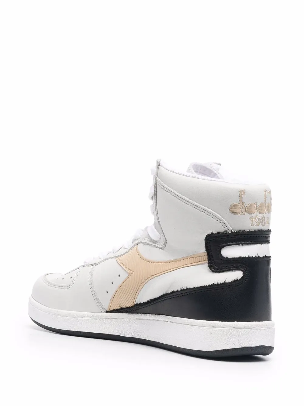 Diadora Mi Basket High-top Sneakers In Grau