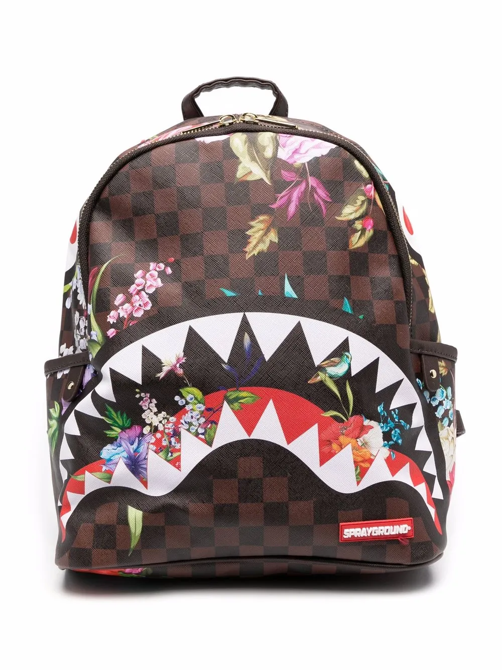 фото Sprayground рюкзак в клетку