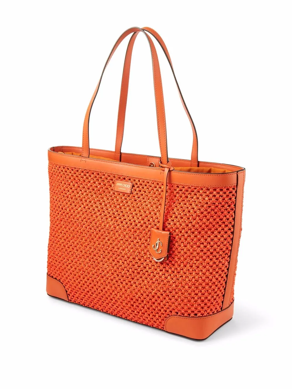 Jimmy Choo Nine2Five Logo patch Tote Bag Farfetch