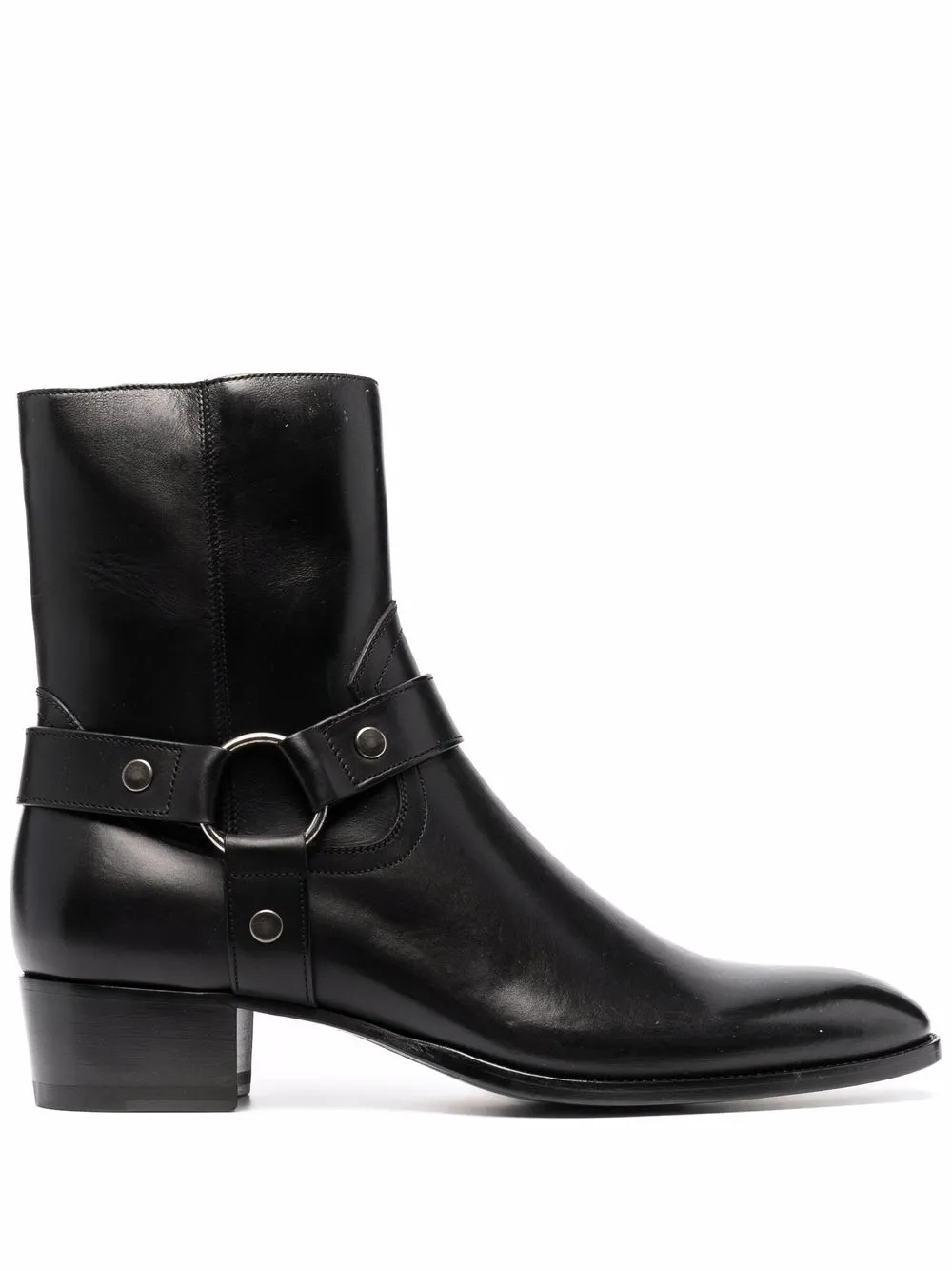 

Saint Laurent botas Wyatt con tacón de 40mm - Negro