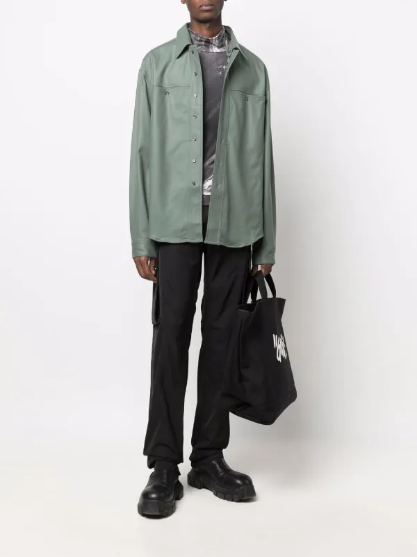 日本全国送料無料商品 特集 | Shirt Longsleeved chest-pocket Qasimi Green FARFETCH | その他