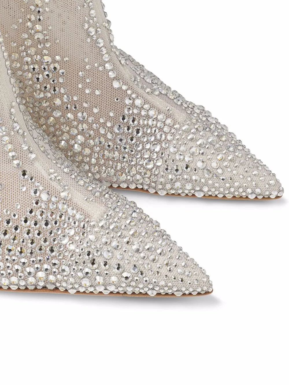 фото Jimmy choo ботильоны с кристаллами