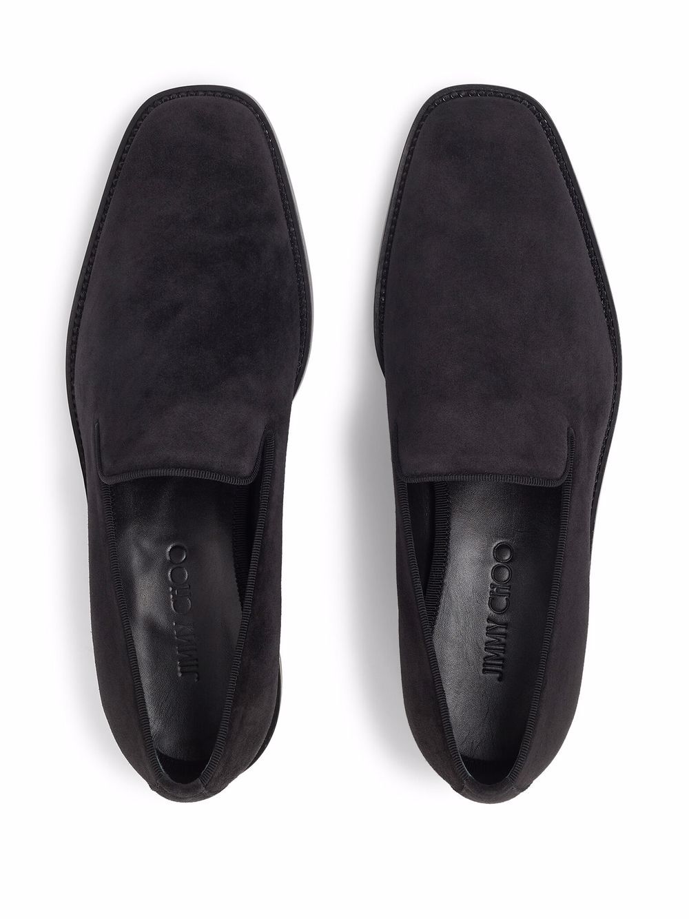 Jimmy Choo Saul leather loafers | Smart Closet