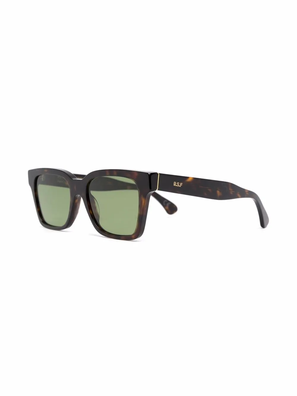 Retrosuperfuture Zonnebril met schildpadschild design - Bruin