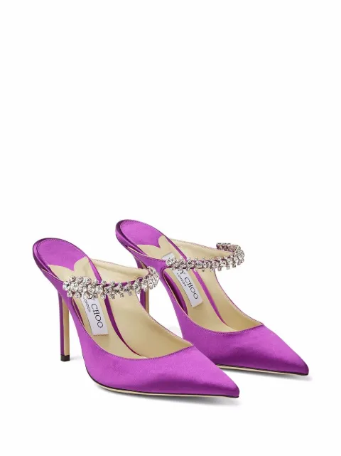 jimmy choo bing embellished mule