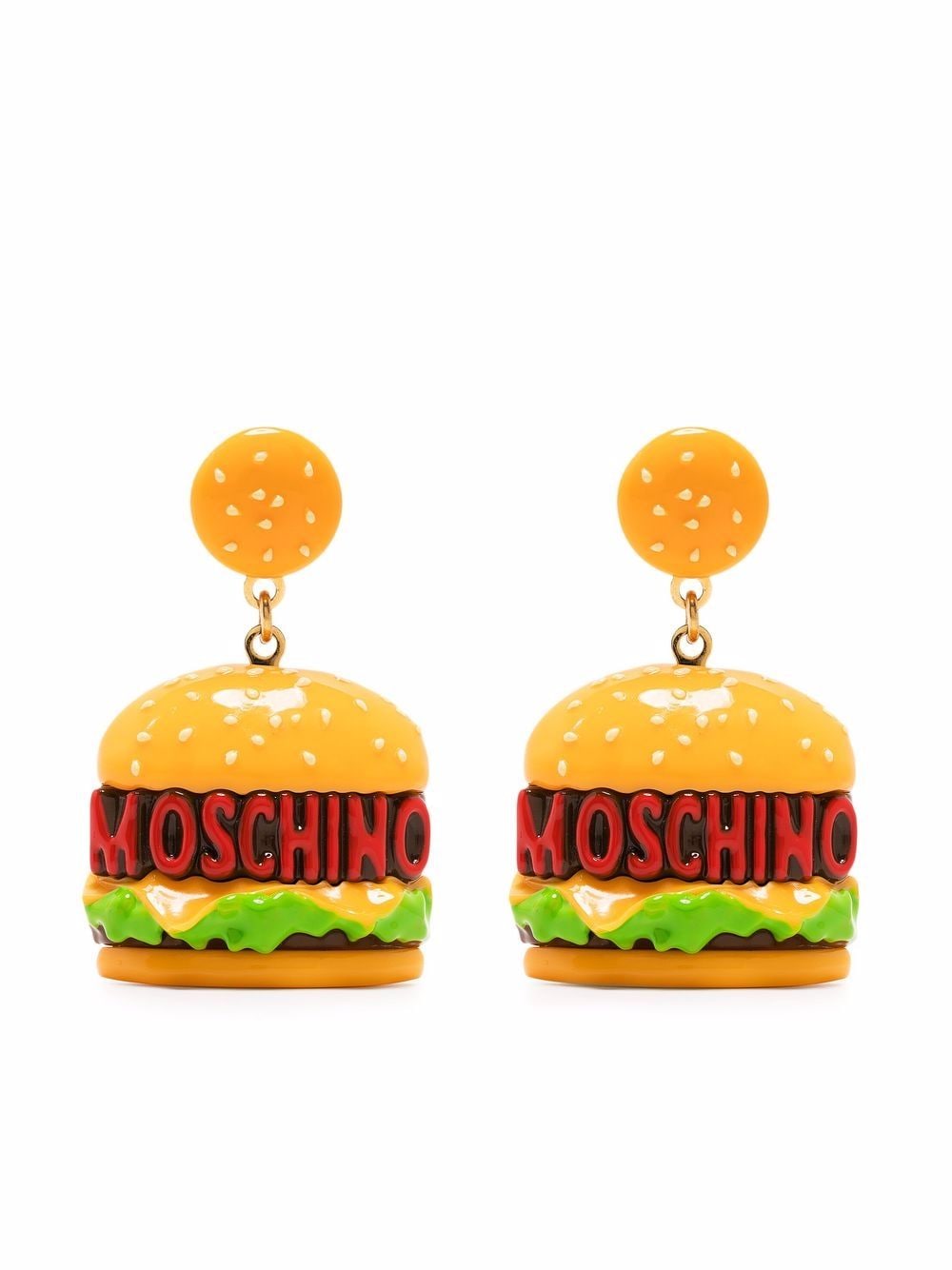 Moschino крупные серьги