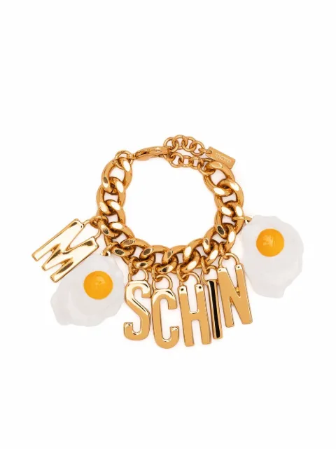 Moschino سوار سلسلة بحروف شعار الماركة