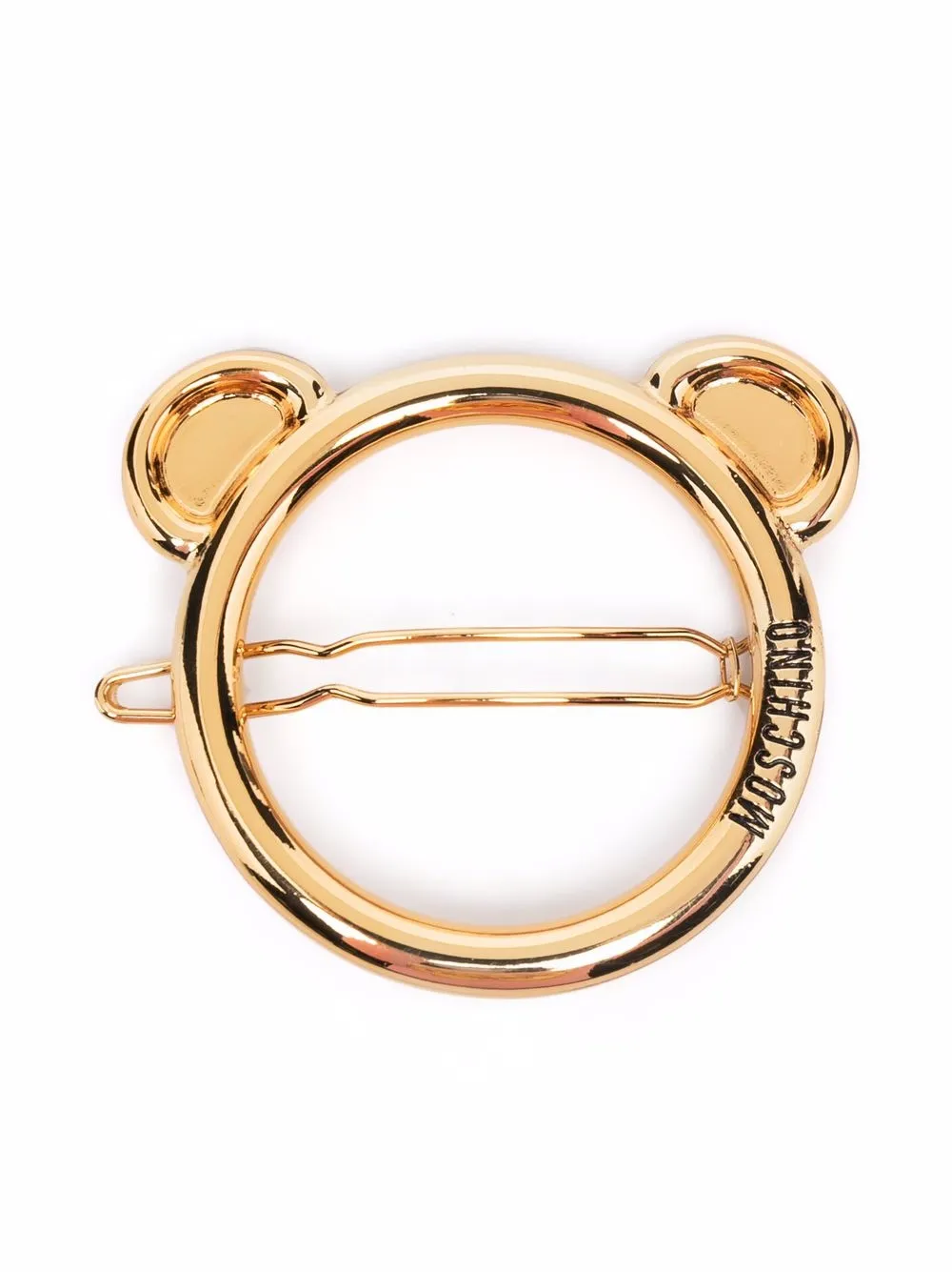 

Moschino broche para el cabello con motivo Teddy Bear - Dorado