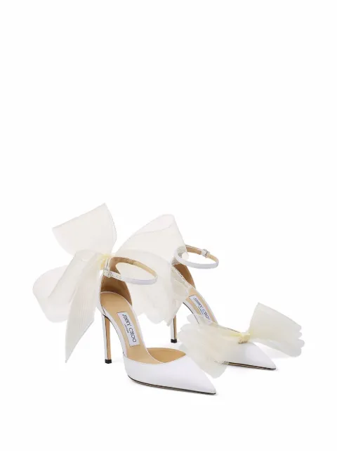 Jimmy Choo Averly 100 Asymmetric Pumps 