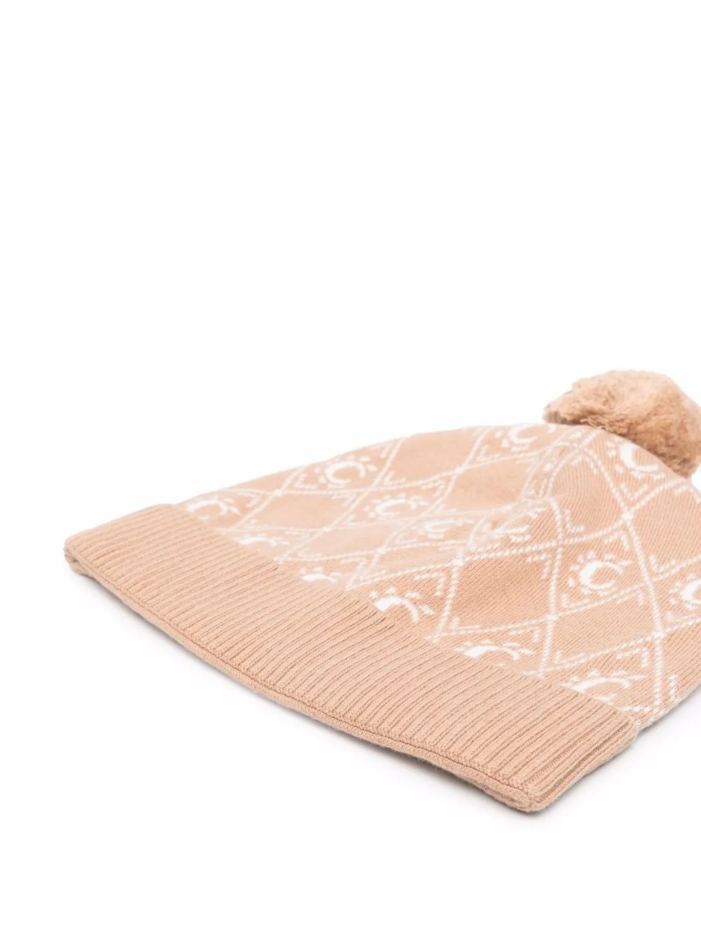 фото Chloé kids шапка бини с монограммой