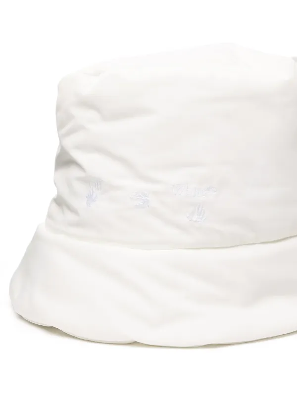 Off-White Embroidered Bucket Hat - Farfetch