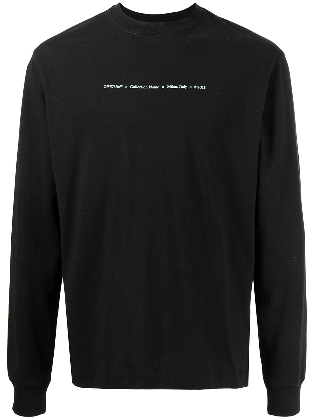 

Off-White playera con motivo Arrows - Negro