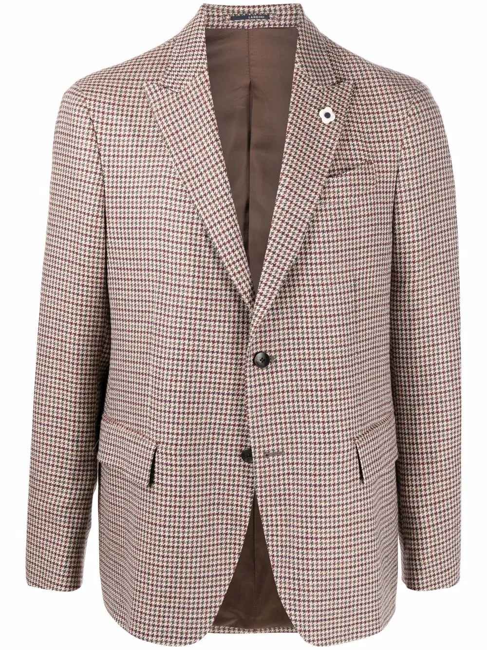 

Lardini single-breasted tailored blazer - Brown