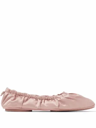 Pink on sale satin slippers