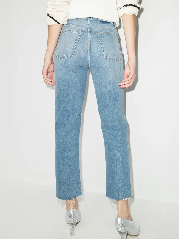 【関税込み】Re/Done ブルー 70s Stove Pipe ジーンズ 70s Stove Pipe, Mid 90s Blue – Punch Clothing