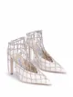 Jimmy Choo Scotty 100mm crystal-mesh pumps
