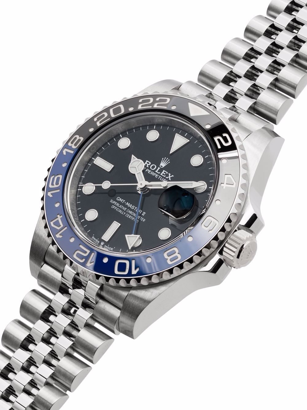 фото Rolex наручные часы gmt master ii batman pre-owned 40 мм