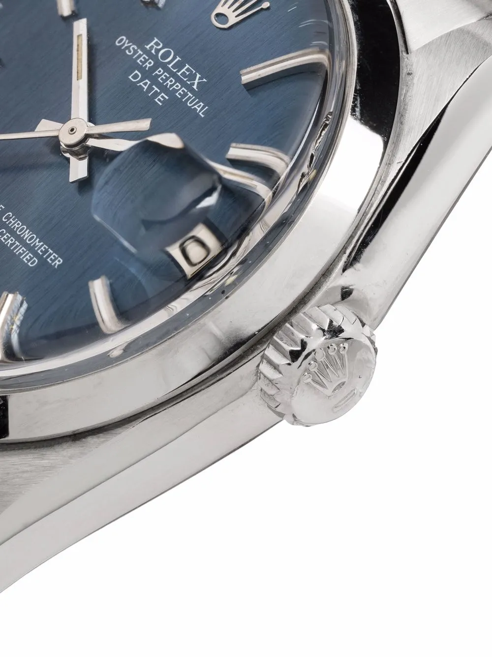 фото Rolex наручные часы oyster perpetual date pre-owned 34 мм