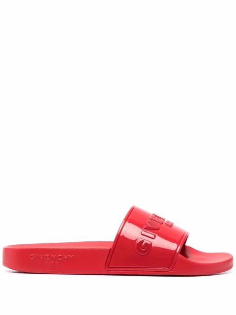 Givenchy Slide com logo gravado